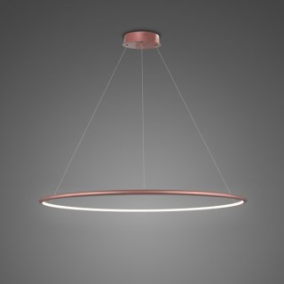 Lampa wisząca Ledowe Okręgi No.1 80 cm in 4k różowe złoto