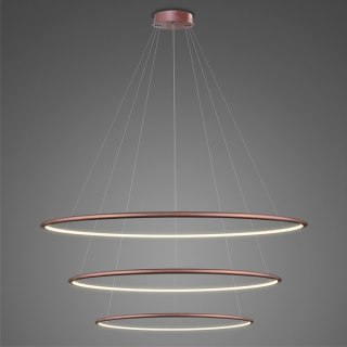 Lampa wisząca Ledowe Okręgi No.3 100 cm in 3k różowe złoto