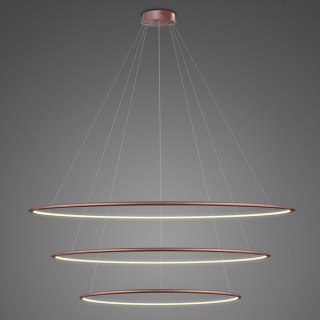 Lampa wisząca Ledowe Okręgi No.3 120 cm in 3k różowe złoto