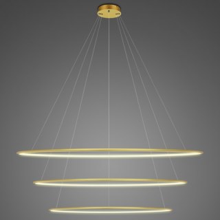 Lampa wisząca Ledowe Okręgi No.3 150 cm in 3k złota