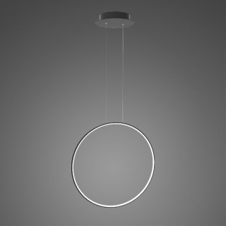 Lampa wisząca Ledowe okręgi No.1 X Φ60cm czarny in 4k Altavola Design ALTAVOLA DESIGN