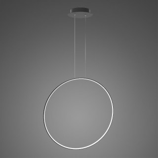 Lampa wisząca Ledowe okręgi No.1 X Φ80cm in 3k czarny Altavola Design ALTAVOLA DESIGN