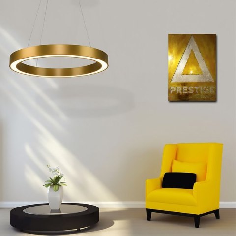 Ledowa lampa wisząca Billions No.4 Φ60 cm - 3k złota Altavola Design ALTAVOLA DESIGN