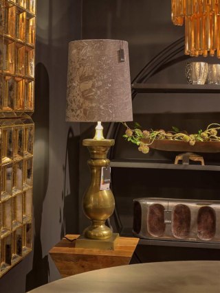 Abażur do lamp - królewski aksamit Aluro L ALURO fashion at home