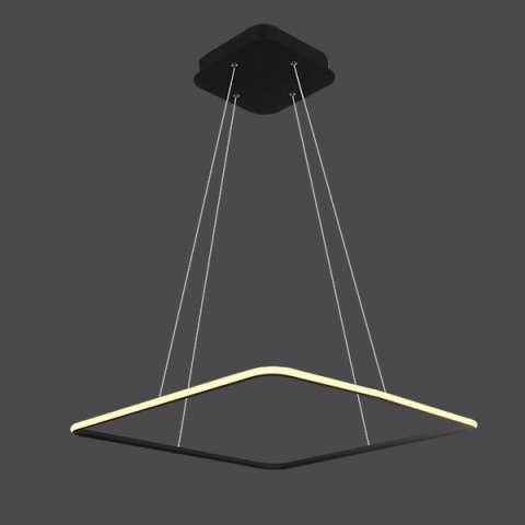 Altavola Design: Lampa wisząca Ledowe kwadraty No. 1 80 cm out 3k czarna ALTAVOLA DESIGN