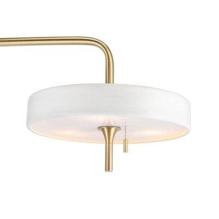 Lampa podłogowa ARTDECO biało - złota 162 cm Step into Design