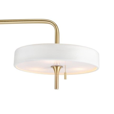 Lampa podłogowa ARTDECO biało - złota 162 cm Step into Design