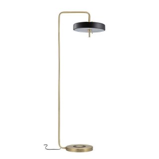 Lampa podłogowa ARTDECO czarno - złota 162 cm Step into Design