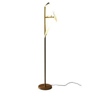 Lampa stojąca BIRD LED złota 155 cm Step into Design
