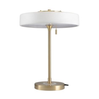 Lampa stołowa ARTDECO biało - złota Step into Design