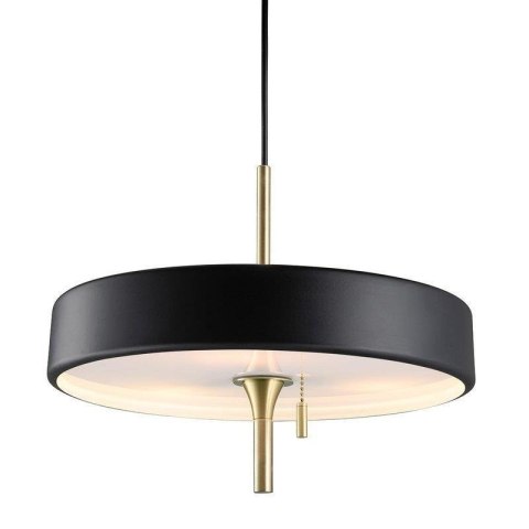 Lampa wisząca ARTDECO czarno - złota 35 cm Step into Design