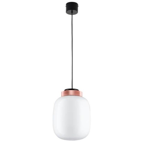 Lampa wisząca BOOM LED biało miedziana 25 cm Step into Design