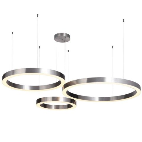 Lampa wisząca CIRCLE 60 LED nikiel szczotkowany 60 cm Step into Design