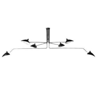 Lampa wisząca CRANE-6P czarna 280 cm Step into Design