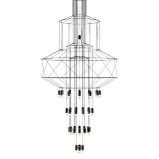 Lampa wisząca LINEA-43 czarna 90 cm Step into Design