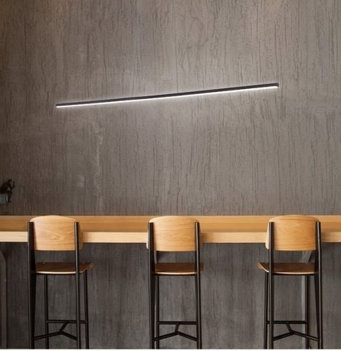 Lampa wisząca LINEA No.1 120cm czarna 4k Altavola Design ALTAVOLA DESIGN