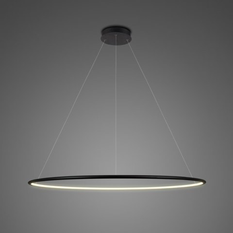 Lampa wisząca Ledowe Okręgi No.1 Φ100 in 4k czarna ściemnialna Altavola Design ALTAVOLA DESIGN