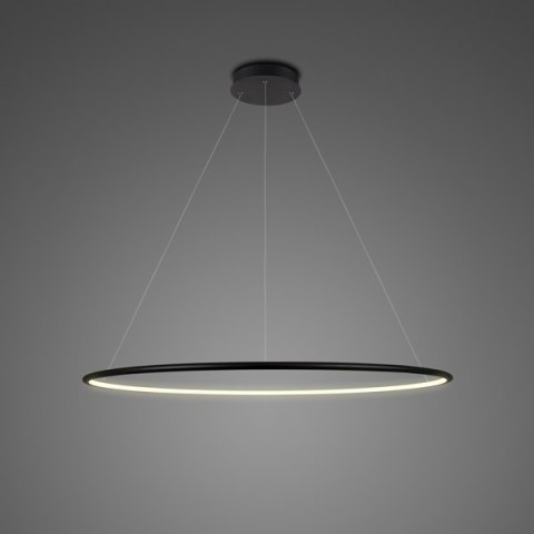 Lampa wisząca Ledowe Okręgi No.1 Φ80 in 4k czarna ściemnialna Altavola Design ALTAVOLA DESIGN