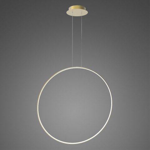 Lampa wisząca Ledowe okręgi No.1 X 100 cm in 3k złoty