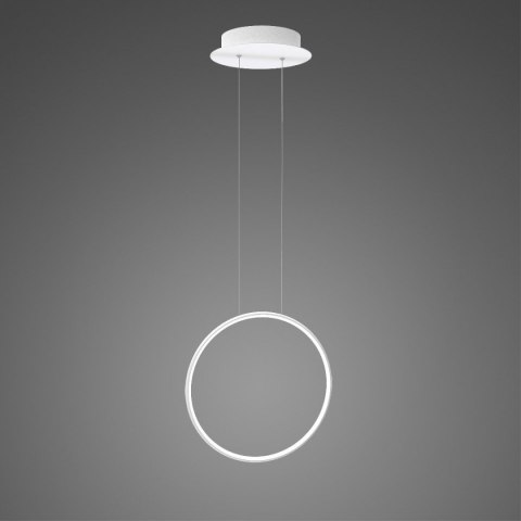 Lampa wisząca Ledowe okręgi No.1 X Φ40 cm in 3k biała Altavola Design ALTAVOLA DESIGN