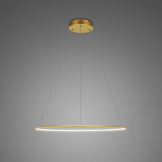 Lampa wisząca Ledowe okręgi No.1 40 cm in 4k złota