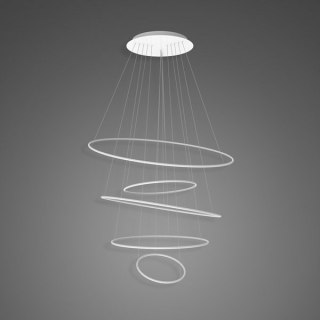 Lampa wisząca Ledowe okręgi No.5 Φ120 cm 3k biała Altavola Design ALTAVOLA DESIGN