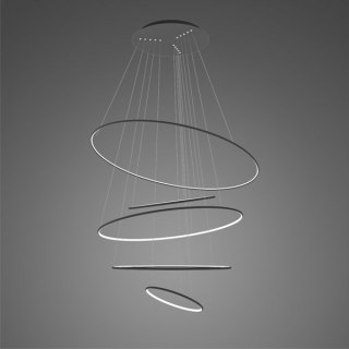 Lampa wisząca Ledowe okręgi No.5 Φ150 cm 3k czarna Altavola Design ALTAVOLA DESIGN