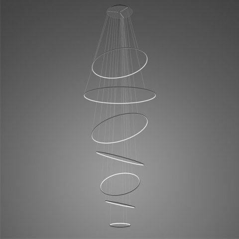 Lampa wisząca Ledowe okręgi No.7 czarna 3k ściemnialna Altavola Design ALTAVOLA DESIGN