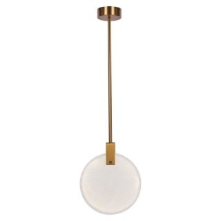 Lampa wisząca MARBLE LED marmurowo złota 24 cm Step into Design