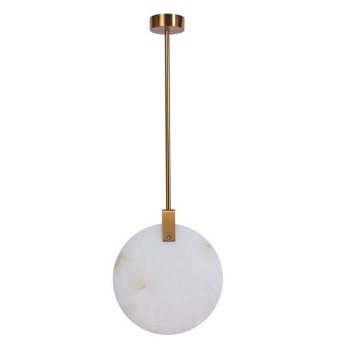 Lampa wisząca MARBLE LED marmurowo złota 24 cm Step into Design