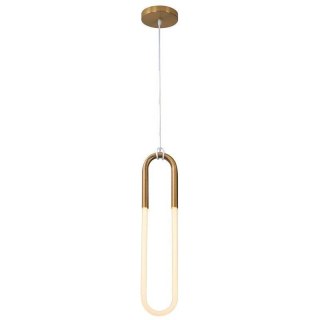 Lampa wisząca U-SHAPE mosiądz 60 cm Step into Design