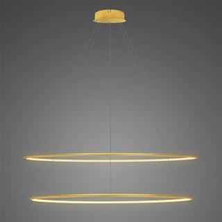 Lampa Ledowe Okręgi No. 2 120 cm in 3k złota