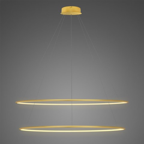 Lampa Ledowe Okręgi No. 2 120 cm in 3k złota