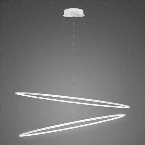 Lampa Ledowe Okręgi No. 2 Φ120 cm in 4k biała ściemnialna Altavola Design ALTAVOLA DESIGN