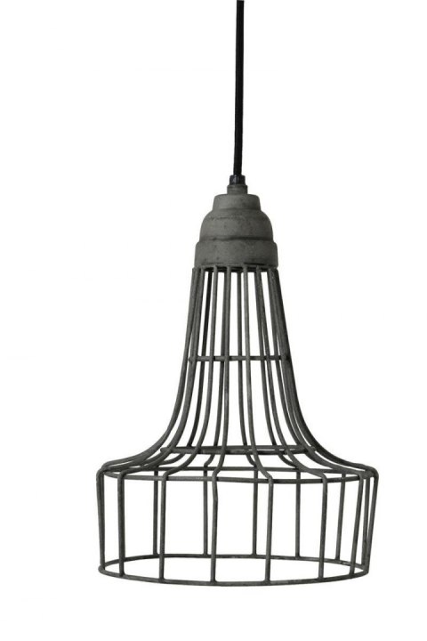 Lampa wisząca Babette cement Light&Living