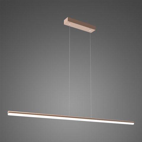 Lampa wisząca LINEA No.1 120 cm 3k miedziana ściemnialna