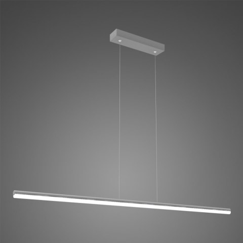 Lampa wisząca LINEA No.1 120 cm 3k srebrna