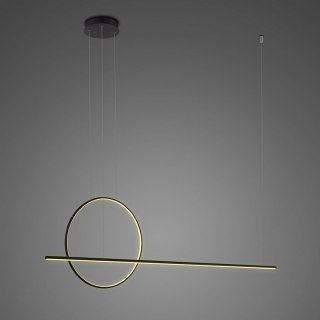 Lampa wisząca LINEA No.2 100 Φ40 cm czarna 3k Altavola Design ALTAVOLA DESIGN