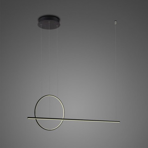 Lampa wisząca LINEA No.2 Φ20 cm czarna 3k Altavola Design ALTAVOLA DESIGN