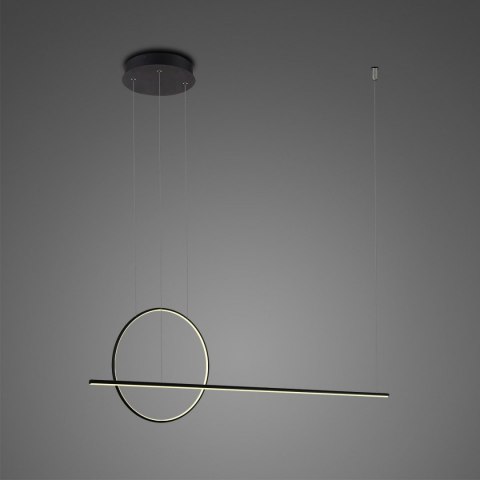 Lampa wisząca LINEA No.2 Φ20 cm czarna 4k Altavola Design ALTAVOLA DESIGN
