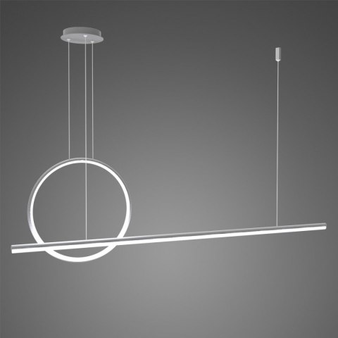 Lampa wisząca LINEA No.2 Φ40 cm 3k srebrna Altavola Design ALTAVOLA DESIGN