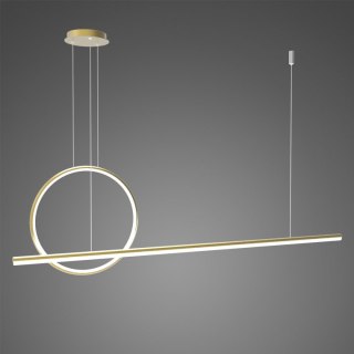 Lampa wisząca LINEA No.2 Φ40 cm 3k złota Altavola Design ALTAVOLA DESIGN