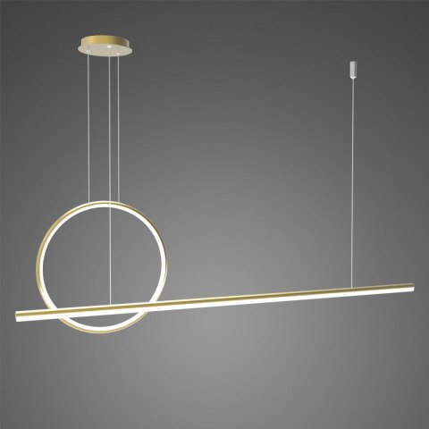 Lampa wisząca LINEA No.2 Φ40 cm 3k złota ściemnialna Altavola Design ALTAVOLA DESIGN