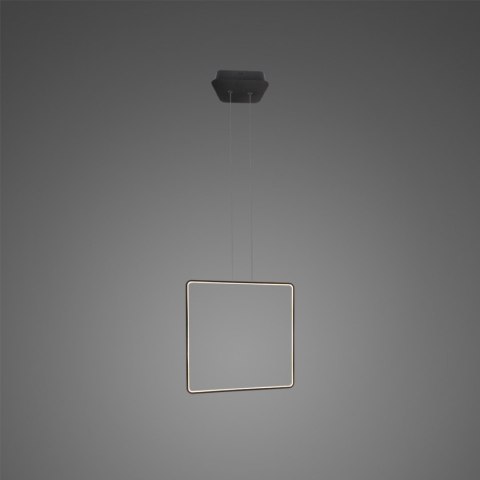 Lampa wisząca Ledowe Kwadraty No. 1 X Φ40 in 3k czarna Altavola Design ALTAVOLA DESIGN