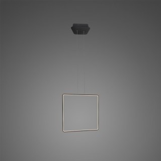 Lampa wisząca Ledowe Kwadraty No. 1 X Φ40 in 3k czarna ściemnialna Altavola Design ALTAVOLA DESIGN