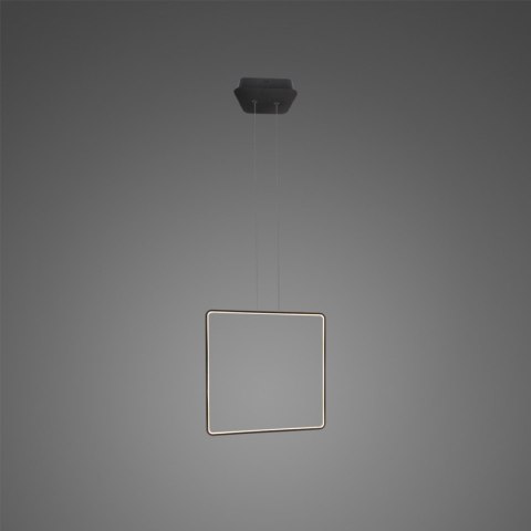 Lampa wisząca Ledowe Kwadraty No. 1 X Φ40 in 4k czarna Altavola Design ALTAVOLA DESIGN