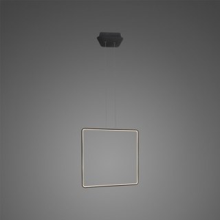 Lampa wisząca Ledowe Kwadraty No. 1 X Φ60 in 3k czarna ściemnialna Altavola Design ALTAVOLA DESIGN