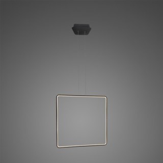 Lampa wisząca Ledowe Kwadraty No. 1 X Φ80 in 3k czarna ściemnialna Altavola Design ALTAVOLA DESIGN