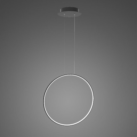 Lampa wisząca Ledowe okręgi No.1 X Φ60cm czarna in 3k ściemnialna Altavola Design ALTAVOLA DESIGN