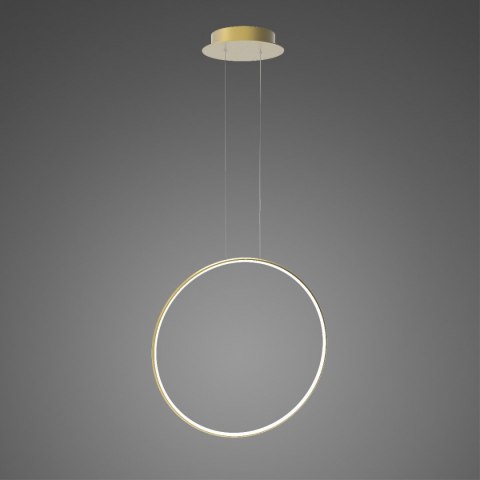 Lampa wisząca Ledowe okręgi No.1 X 60cm in 3k złota